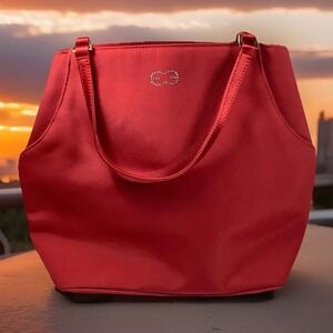 NEW   Escada Beaute  Red Tote Bag NEW Nice!